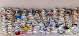 Porcelain Cup and Saucer Collection