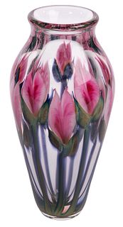 Daniel Lotton Art Glass Vase