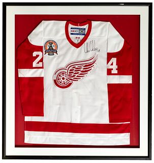 Detroit Red Wings Chris Chelios Signed Jersey