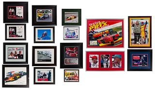 Signed Automobile Racing Display Assortment