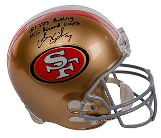 San Francisco 49ers Colin Kaepernick Signed Football Helmet
