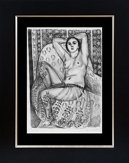 Henri Matisse Lithograph after Matisse Odalisque  from 1968