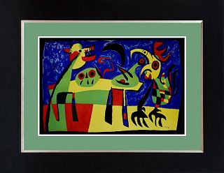 Joan Miro Lithograph after Miro from 1936