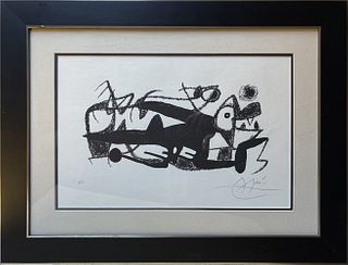 Original Lithograph Joan Miro  Hand signed HC