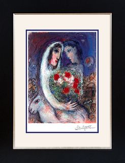 Marc Chagall Limited Edition Marriage after Chagall