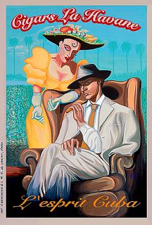 Cuban Cigars Poster