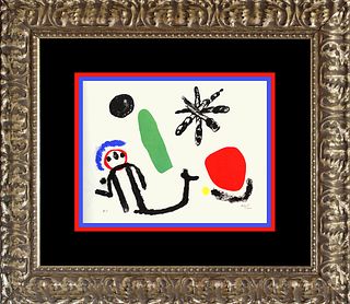 Joan Miro Lithograph after Miro from 1969
