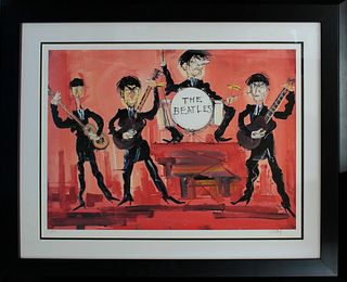 Tatel Limited Edition Serigraph The Beatles