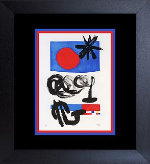 Joan Miro Lithograph after Miro from 1969