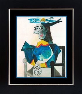 Pablo Picasso Limited Edition after Picasso Collection Domaine Woman with fork