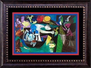 Night Fishing at Antibes Pablo Picasso Collection Domaine Limited Edition after Picasso