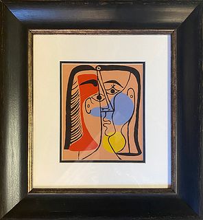 Original Linocut from 1971 Pablo Picasso