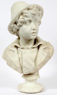 WILLIAM ORDWAY PARTRIDGE CARVED MARBLE SCULPTURE