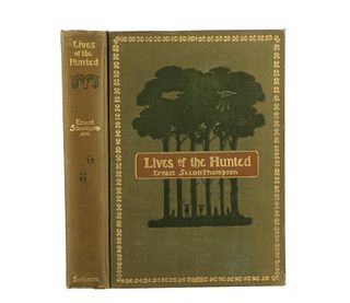 "Lives Of The Hunted" Seton-Thompson 1st Ed
