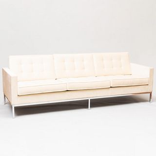 Florence Knoll Upholstered Three-Seat Sofa