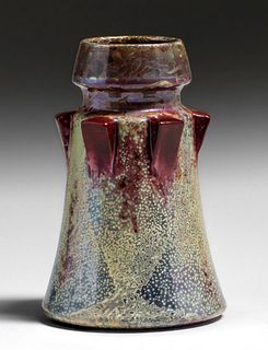 Clement Massier Iridescent Vase c1900