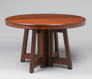 LimbertÂ Flared-Leg Dining Table c1910