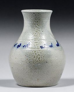 Early Jugtown PotteryÂ Salt Glaze Vase c1920s