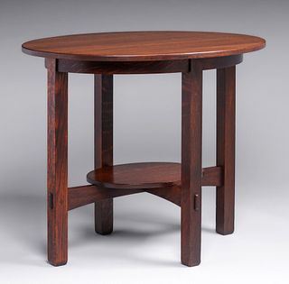 Stickley Brothers Oval Table c1910