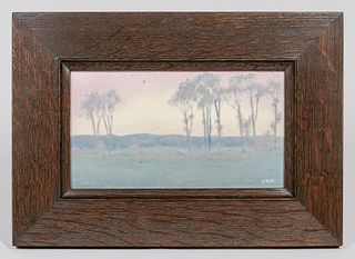 Rookwood Pottery Scenic Plaque 1915
