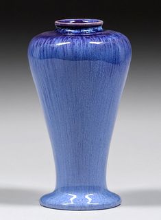 Ashby Potters Guild - Derbyshire, England Chinese Blue Vase c1910