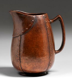 Clewell Copper-Clad Pitcher c1905