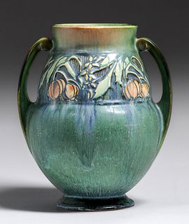 Roseville Baneda Two-Handled Vase c1930s