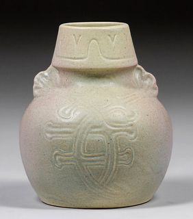 Owens Pottery Arts & Crafts Vase c1910