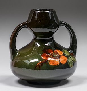 Louwelsa Weller Two-Handled Vase c1890s