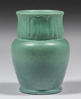 Rumrill Pottery Matte Green Vase c1920s