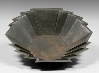 Art Deco Bronze Bowl c1920s