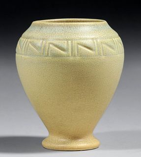 Rookwood Pottery #1781 Matte Yellow Vase 1916