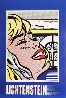Roy Lichtenstein "Shipboard Girl - 1995" offset