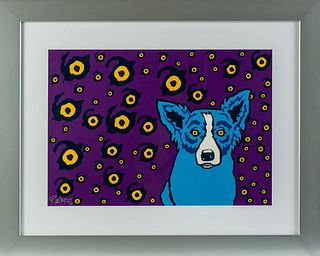 George Rodrigue - I see you, you see me, Serigraph Signed & numbered