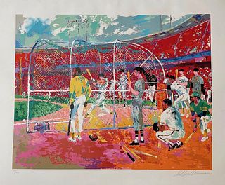 Leroy Neiman, Bay Area Baseball, Signed & Numbered Serigraph