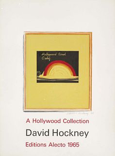 David Hockney, A Hollywood Collection 1965, LE signed & dated