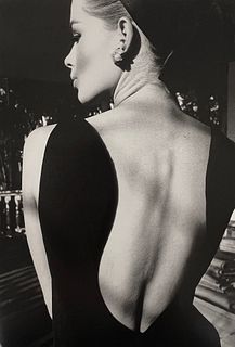 Jeanloup Sieff, A Back, Harper's Bazaar, Palm Beach 1964