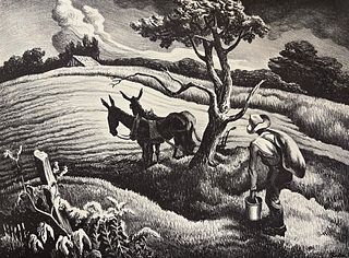 Thomas Hart Benton, Approaching Storm, 1938