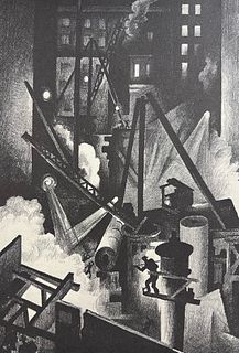 Thomas Hart Benton, Construction, 1929