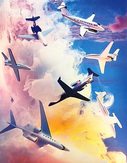 David LaChapelle, Airistocracy, Mankind's Manic Race, 2014