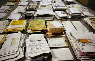 Vivian Maier, A Selection Of The Paperwork, That Maier Accumulated And 