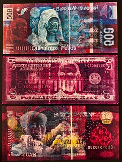 David LaChapelle, Negative Currency, 1990-2017