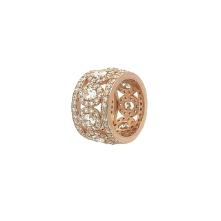 5.50 Ctw in Diamonds 18k Gold Band Ring