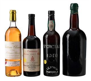 Four Assorted Bottles Vintage Dessert Wine