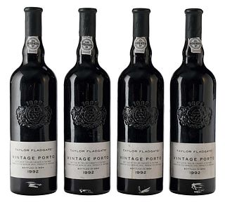 Four Bottles 1992 Taylor Fladgate Vintage Porto