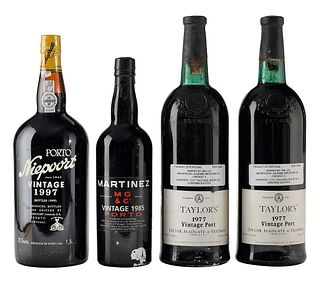 Three Magnums and One Bottle of Vintage Port