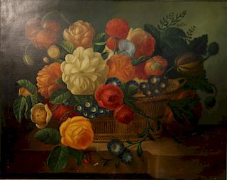 Oil on Canvas, Still Life in the Dutch Manner