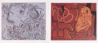 Pablo Picasso: Two Offset Lithographs