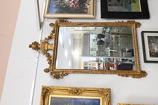 Pair of Carved Gilt French Mirrors