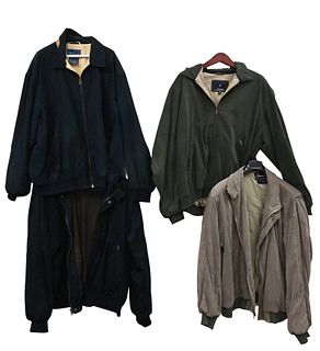 Four Piece Group of Men's Fashionable Jackets